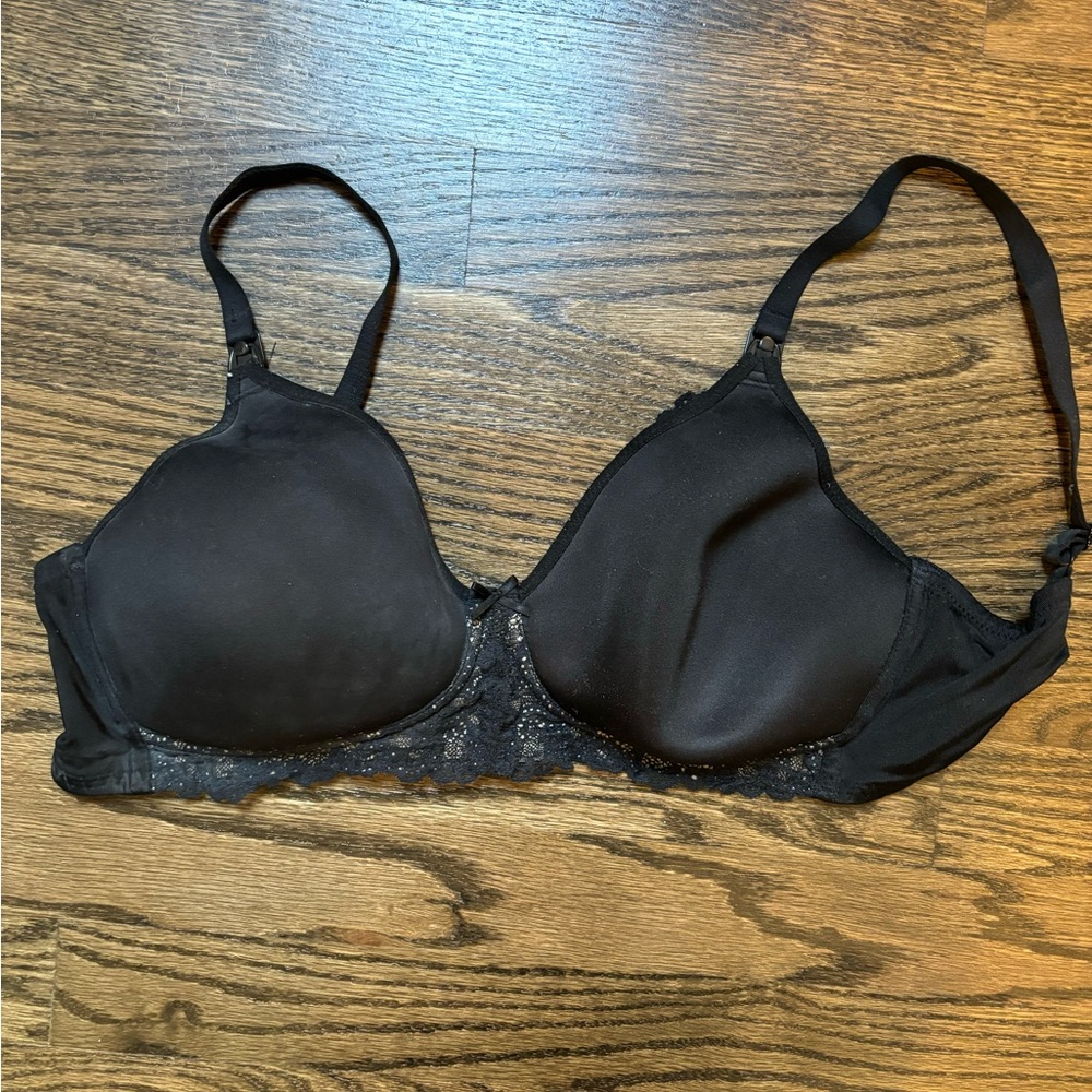 Wacoal Black Nursing Bra